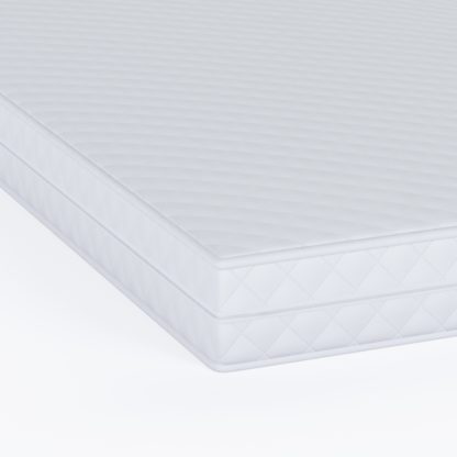 An Image of Deluxe Spring Starter Cot Mattress - 60 x 120 cm