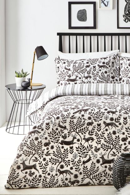 An Image of Scandi Woodland Double Duvet Set