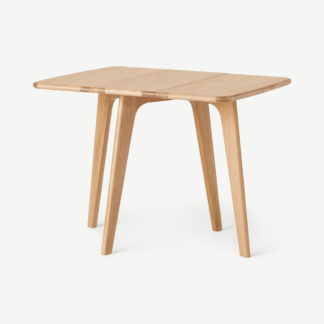 An Image of Fjord 2-4 Seat Rectangular Gateleg Table, Oak