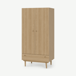 An Image of Asger Wardrobe, Oak Effect