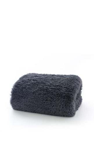 An Image of Rochester Shaggy Fur Throw