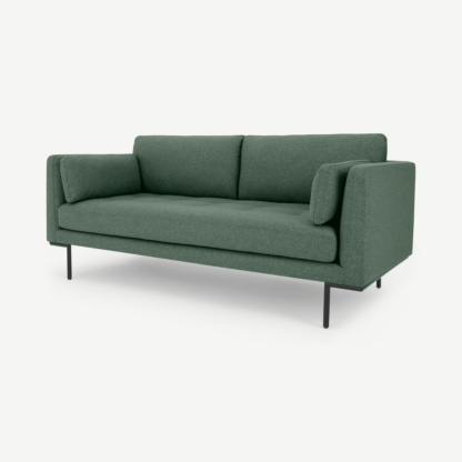 An Image of Harlow Large 2 Seater Sofa, Darby Green
