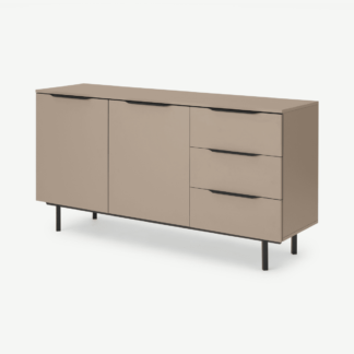 An Image of Damien Sideboard, Cappuccino & Black