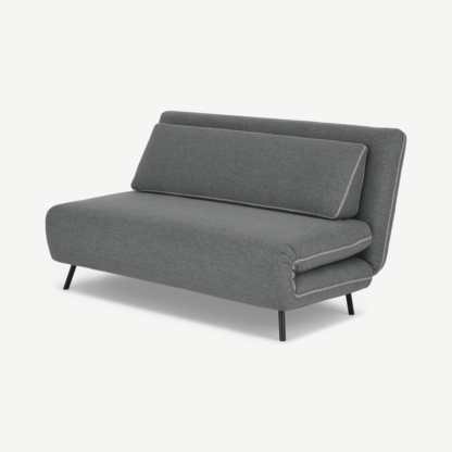 An Image of Kahlo Large Double Sofa Bed, Salt Grey