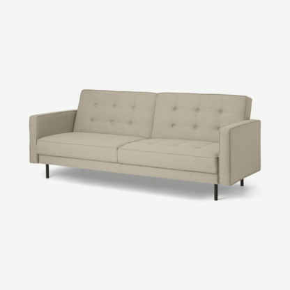 An Image of Rosslyn Click Clack Sofa Bed, Sandstone