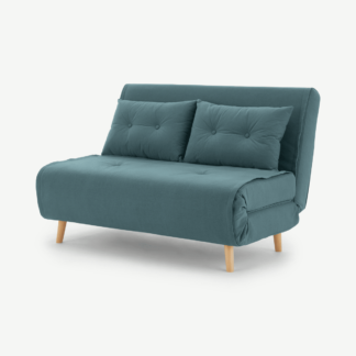 An Image of Haru Small Sofa Bed, Sherbet Blue