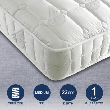 5f51972d53331121cb316b64cd25ff63b649f925baad96f4e28d91f8e58c4947.jpg An Image of Matrah Orthopedic Mattress White