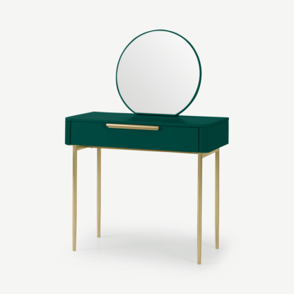 An Image of Ebro Dressing Table, Peacock Green