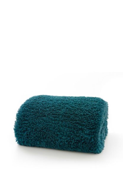 An Image of Rochester Shaggy Fur Throw