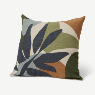 An Image of Humiya Linen Blend Cushion, 50 x 50cm, Multi