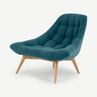 An Image of Kolton Accent Armchair, Mineral Blue