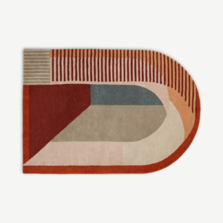 An Image of Mundo Handtufted Wool Rug, Large 160 x 230cm, Multi