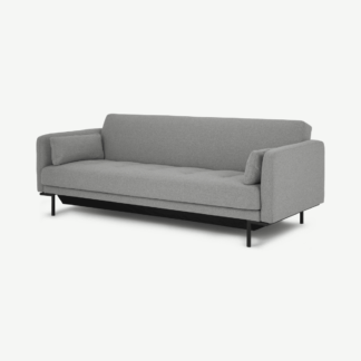 An Image of Harlow Sofa Bed with Storage, Mountain Grey