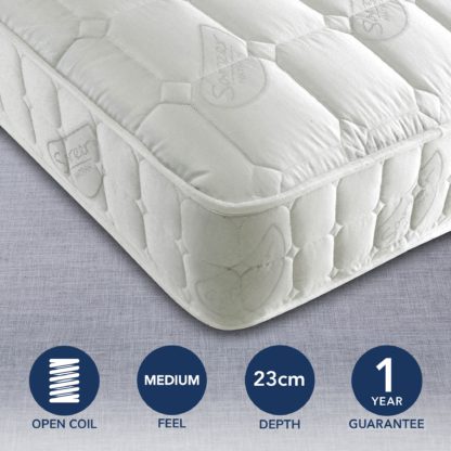 An Image of Matrah Orthopedic Mattress White