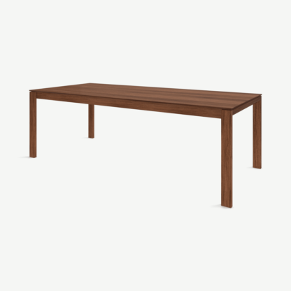 An Image of Corinna 10 Seat Dining Table, Walnut
