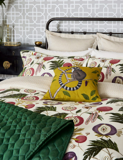 An Image of M&S Sanderson Pure Cotton Jackfruit Duvet Cover