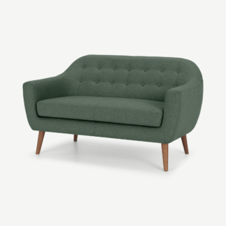 An Image of Ritchie 2 Seater Sofa, Darby Green