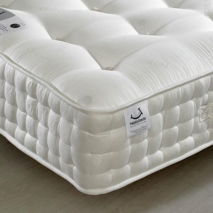 An Image of Tennyson 4000 Twin Pocket Sprung Air Flow Orthopaedic Natural Fillings Mattress - 5ft King Size (150 x 200 cm)