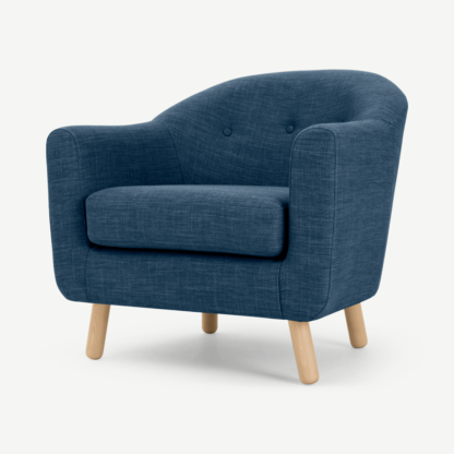 An Image of Lottie Armchair, Harbour Blue