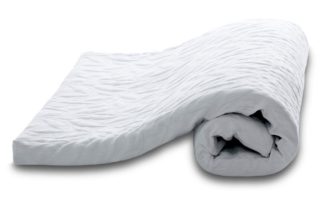 An Image of Soft Feel 5000 Memory Foam Orthopaedic Mattress Topper - 4ft Small Double (120 x 190 cm)