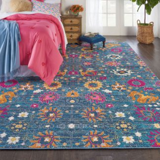 An Image of Denim Passion Rug Blue