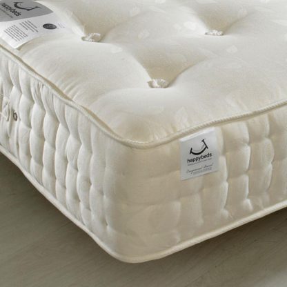 An Image of Jewel 2000 Pocket Sprung Orthopaedic Natural Fillings Mattress - 4ft Small Double (120 x 190 cm)