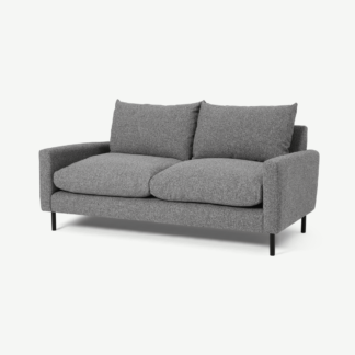 An Image of Russo 2 Seater Sofa, Grey Recycled Weave