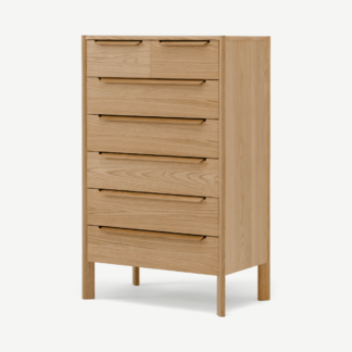 An Image of Ardelle Multi Chest of Drawers, Oak