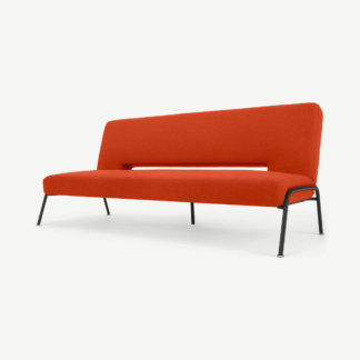 An Image of Knox Click Clack Sofa Bed, Retro Orange