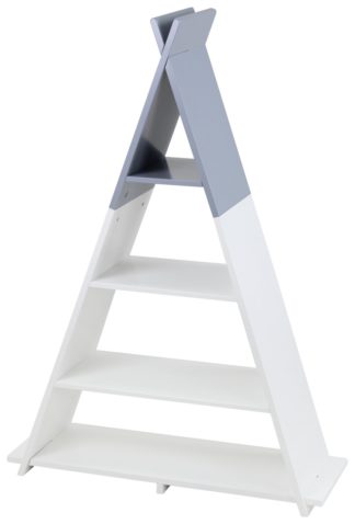 An Image of Lloyd Pascal Tipi Floor Shelving Unit - Grey