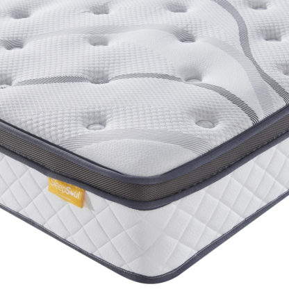 An Image of SleepSoul Heaven Pocket Sprung Mattress - 3ft Single (90 x 190 cm)