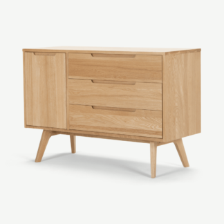 An Image of Jenson Compact Sideboard, Oak