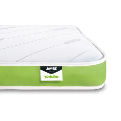 An Image of Jay-Be Toddler Foam Free Anti-Allergy Spring Mattress - 70 x 140 cm