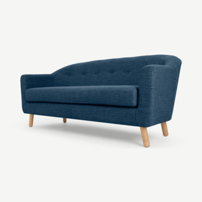 79cd14847bfee82c2451b9bce805b1e3743501e1c60b0a13c716a05bc7450d2c-1.png An Image of Lottie 3 Seater Sofa, Harbour Blue