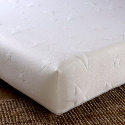 An Image of Fusion Lite Memory and Reflex Foam Orthopaedic Mattress - 6ft Super King Size (180 x 200 cm)