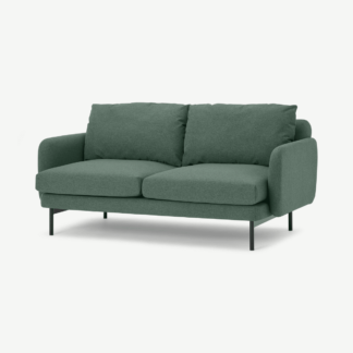 An Image of Miro Large 2 Seater Sofa, Bay Green