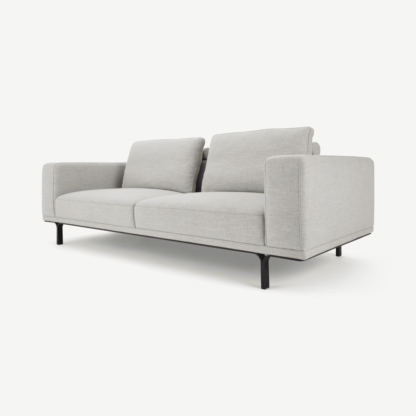 An Image of Nocelle 3 Seater Sofa, Chic Grey
