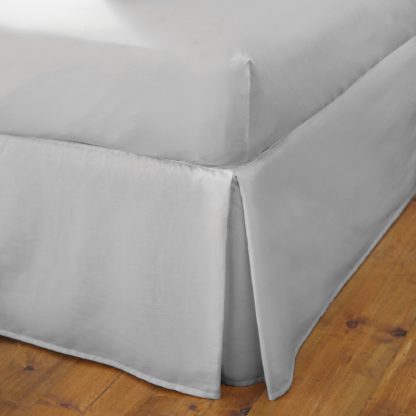 An Image of Fogarty Cooling Cotton Fitted Valance Sheet White