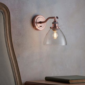 An Image of Vogue Tobermory Wall Light Copper