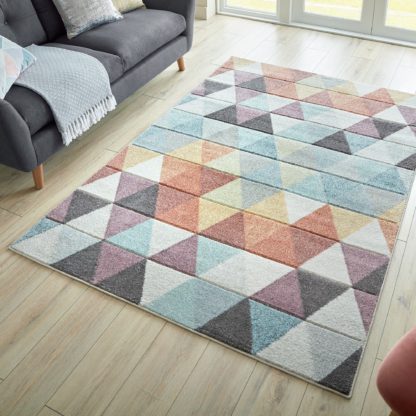 An Image of Eliza Multicoloured Rug MultiColoured