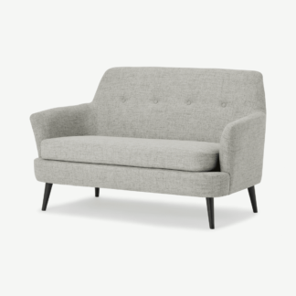 An Image of Verne 2 Seater Sofa, Pale Grey