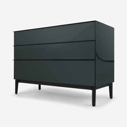 8369b696bff1689b69dfb718d9671c87bf39783d294ea2abde043be2d5df2db0-1.png An Image of Silas Chest of Drawers, Midnight Grey Glass