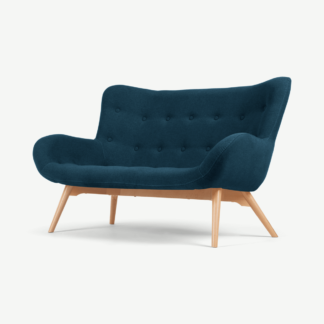 An Image of Doris 2 Seater Sofa, Shetland Navy