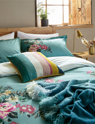 An Image of M&S Joules Pure Cotton Cotswold Floral Bedding Set