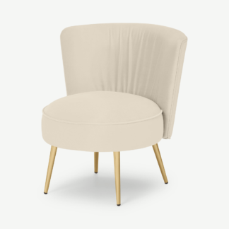 An Image of Cordova Accent Armchair, Macaron Velvet