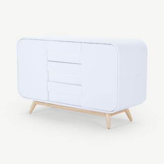 An Image of Esme Sideboard, Ash and White
