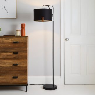 An Image of Dorrian Floor Lamp Black