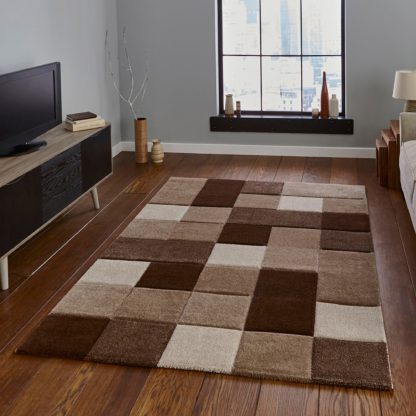 An Image of Brooklyn 646 Rug Brown