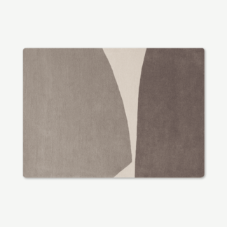 An Image of Isola Handtufted Wool Rug, Large 160 x 230cm, Putty