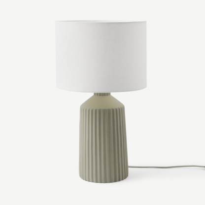 An Image of Kae Table Lamp, Tall, Sage